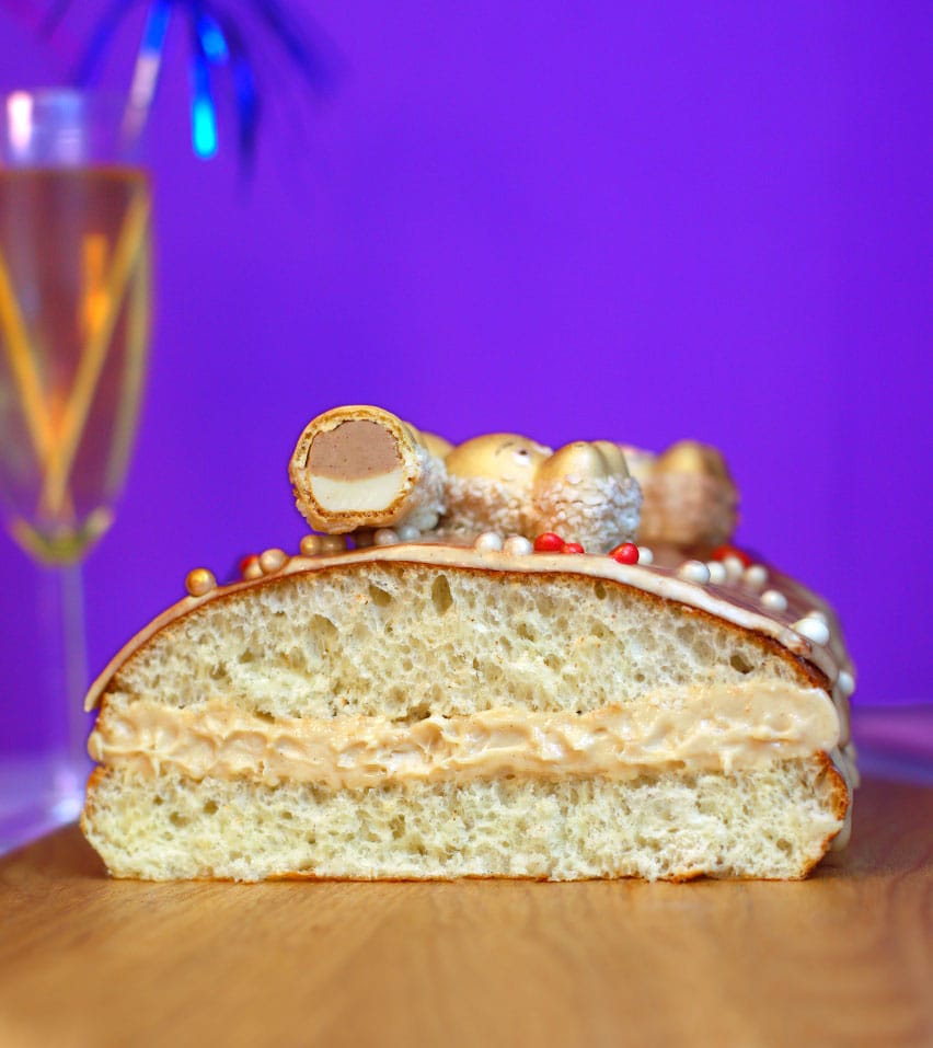 Coca de San Juan de brioche - Imagen 2
